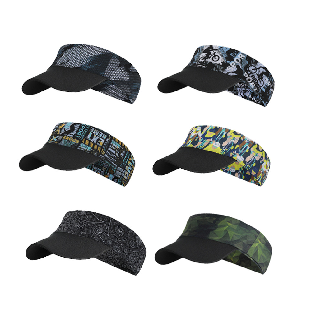 หมวกวิ่งครึ่งใบ กันแดด น้ำหนักเบา พับเก็บได้ Running Hat Sport (I08)