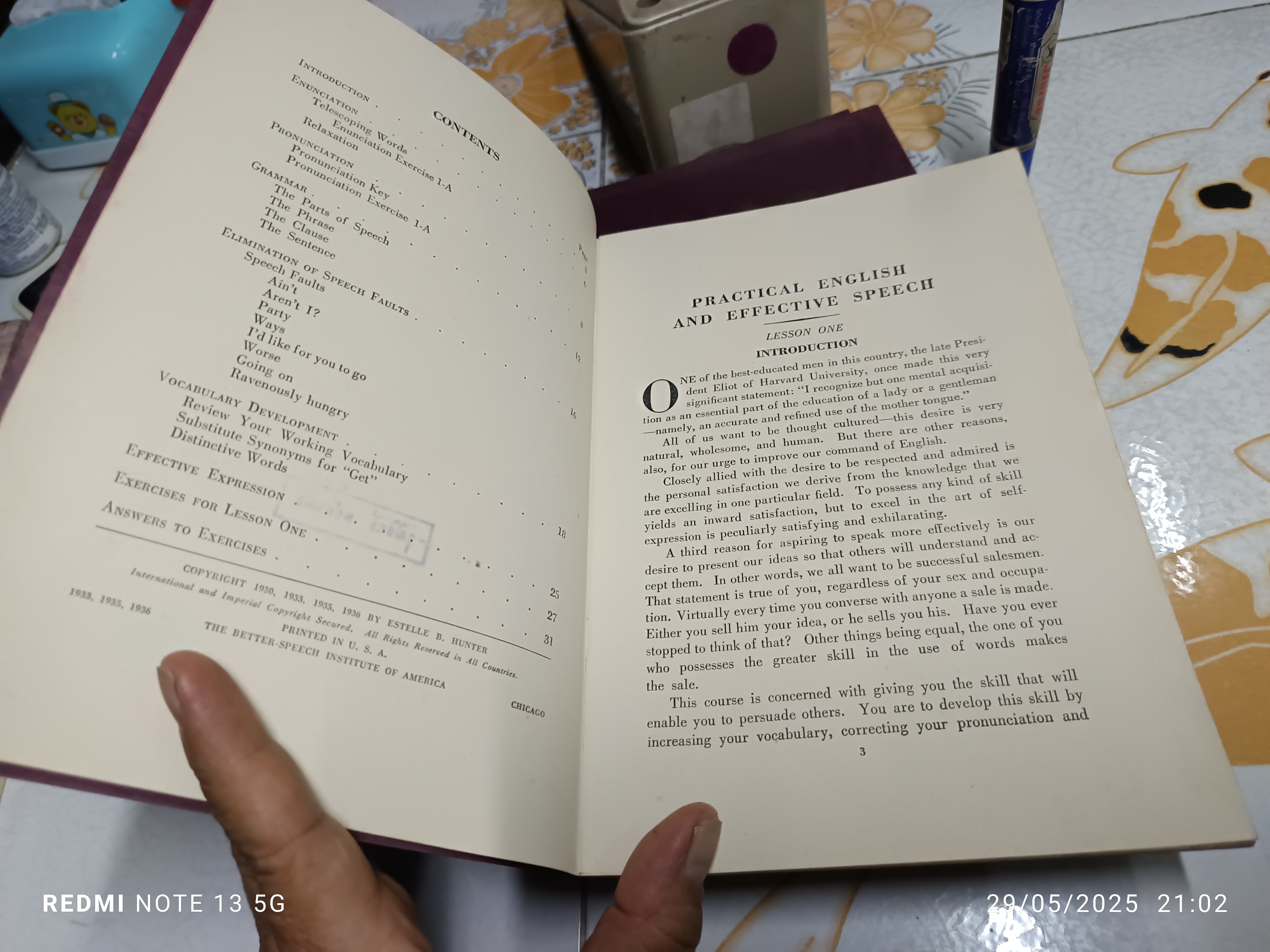 A new self-teaching course in practical English and effective speech (complete, 15-volume set.) Chicago 1936