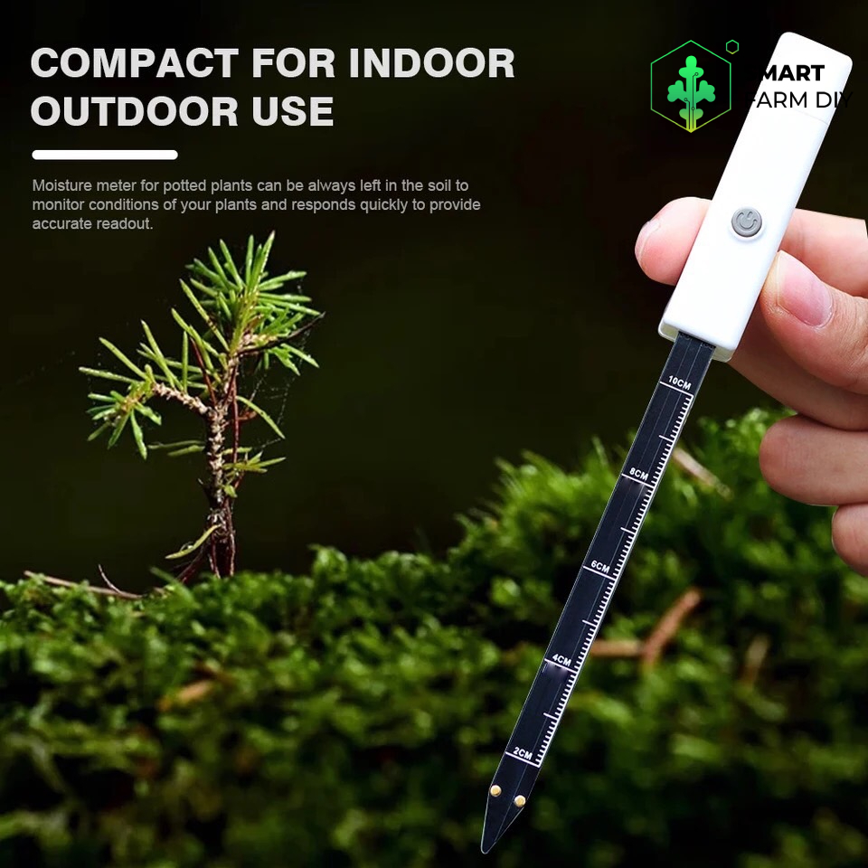 เครื่องวัดความชื้นในดินของพืช Plant Sensor (แบตเตอรี่ AAA)