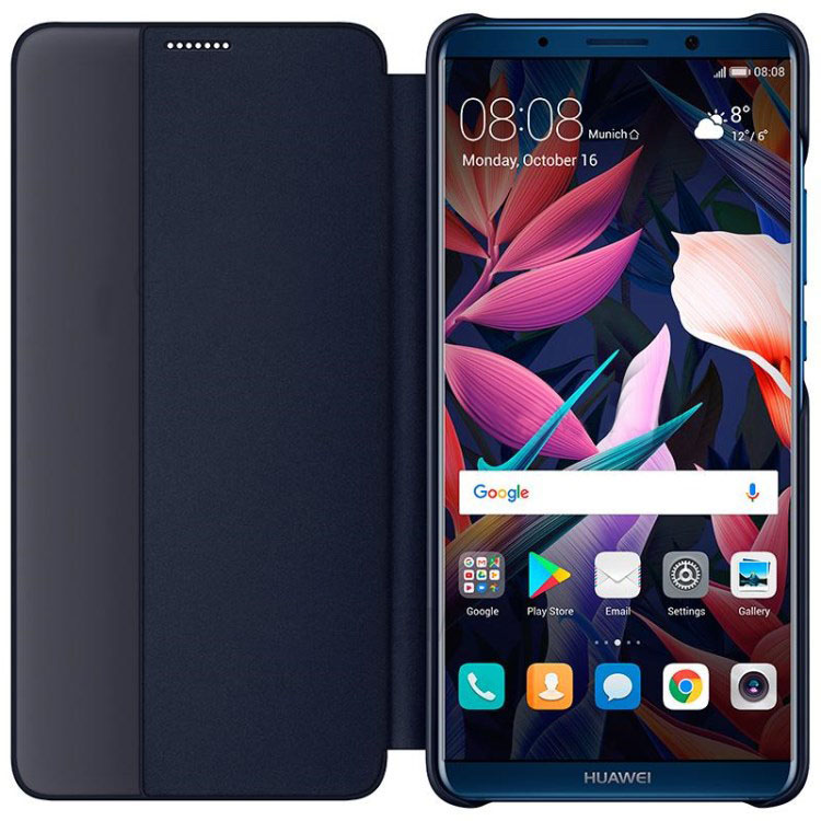 Case Huawei Mate 10 Pro #เคสแบบฝาพับมีช่องวิวแนวยาวด้านข้าง HUAWEI Side View คุณภาพพรีเมี่ยม