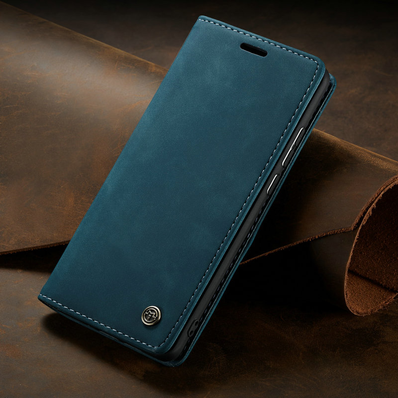 เคส Huawei P40 Pro #เคสฝาพับหนังกระเป๋าสตางค์ CASEME Auto-absorbed Leather Wallet