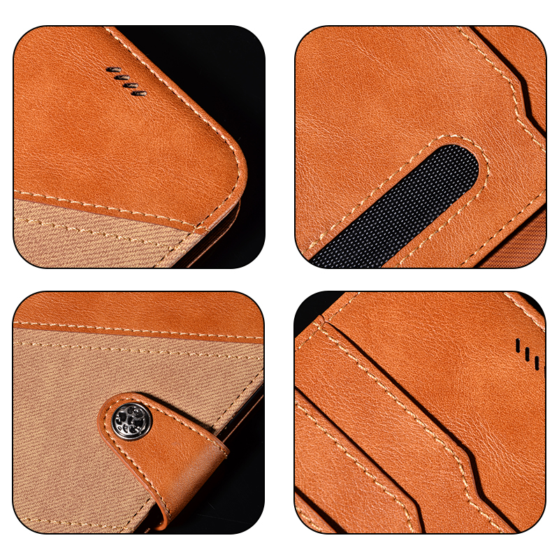 เคส Xiaomi Mi 11 Ultra #เคสแบบฝาพับหนัง PU ออกแบบสี 2 โทนปิดแม่เหล็ก มีช่องเก็บบัตรคุณภาพดี