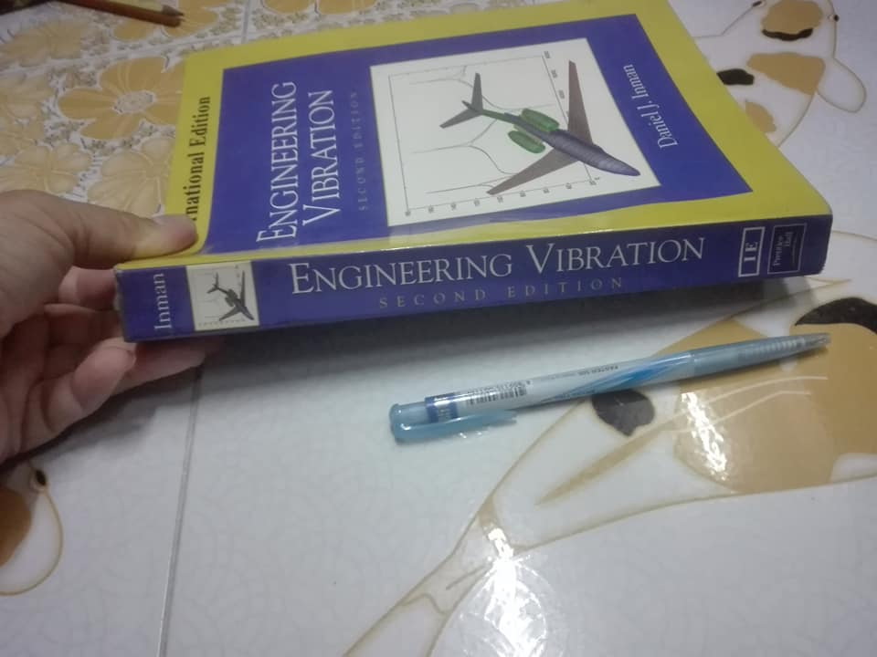ENGINEERING VIBRATION by Daniel J. Inman (2nd Edition) - TEXT BOOK **สินค้าหมด**