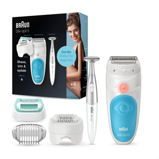 Braun® Silk-épil 5 Shave, Trim & Epilate With Bikini Styler SES 5-810 เครื่องกำจัดขน พร้อมเครื่องเล็มขนบิกินี่