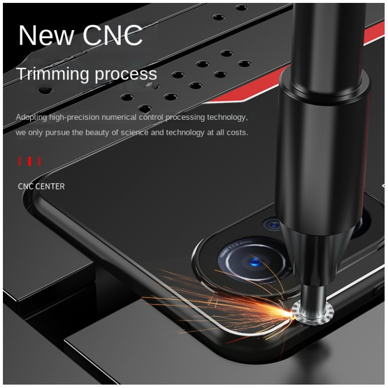 เคส Huawei Nova 9 SE #เคสฝาหลังไฮบริด Metal +TPU Shockproof metal back plate Phone Back Cover