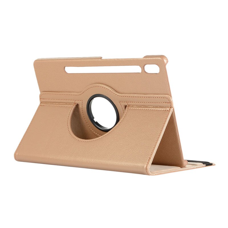 เคส Samsung Galaxy Tab S6 SM-T860 SM-T865 #เคสฝาพับหนังผิวลิ้นจี่ Litchi Grain 360 Degree Rotary