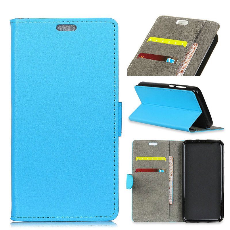 เคส Asus Zenfone Max Pro (M1) #เคสฝาพับแบบกระเป๋าสตางค์ PU Leather Folio Flip Wallet