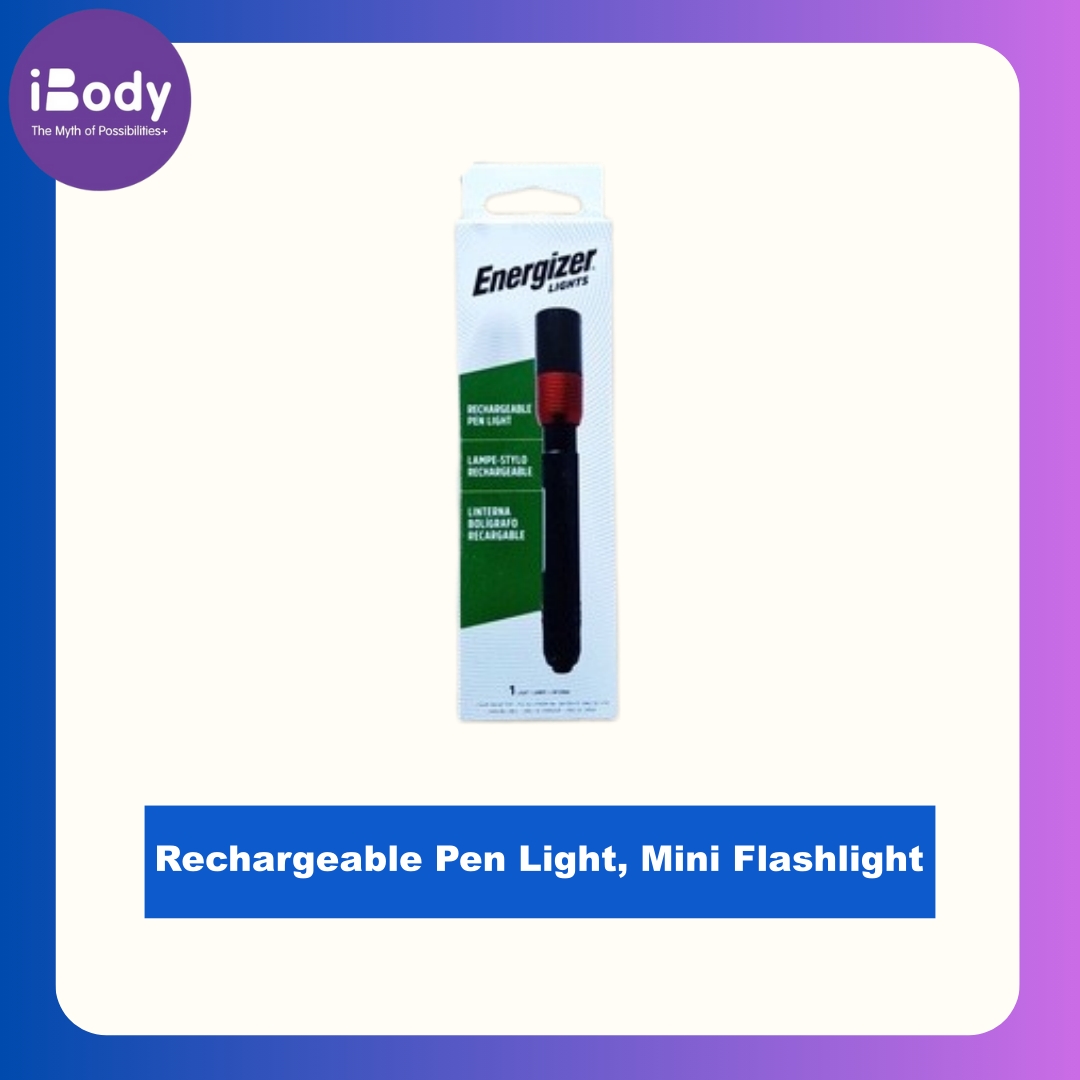 Energizer® Rechargeable Pen Light, Mini Flashlight ไฟฉาย รูปทรงปากกา ไฟฉายฉุกเฉิน ไฟฉายแคมป์ปิ้ง ไฟฉายปากกา