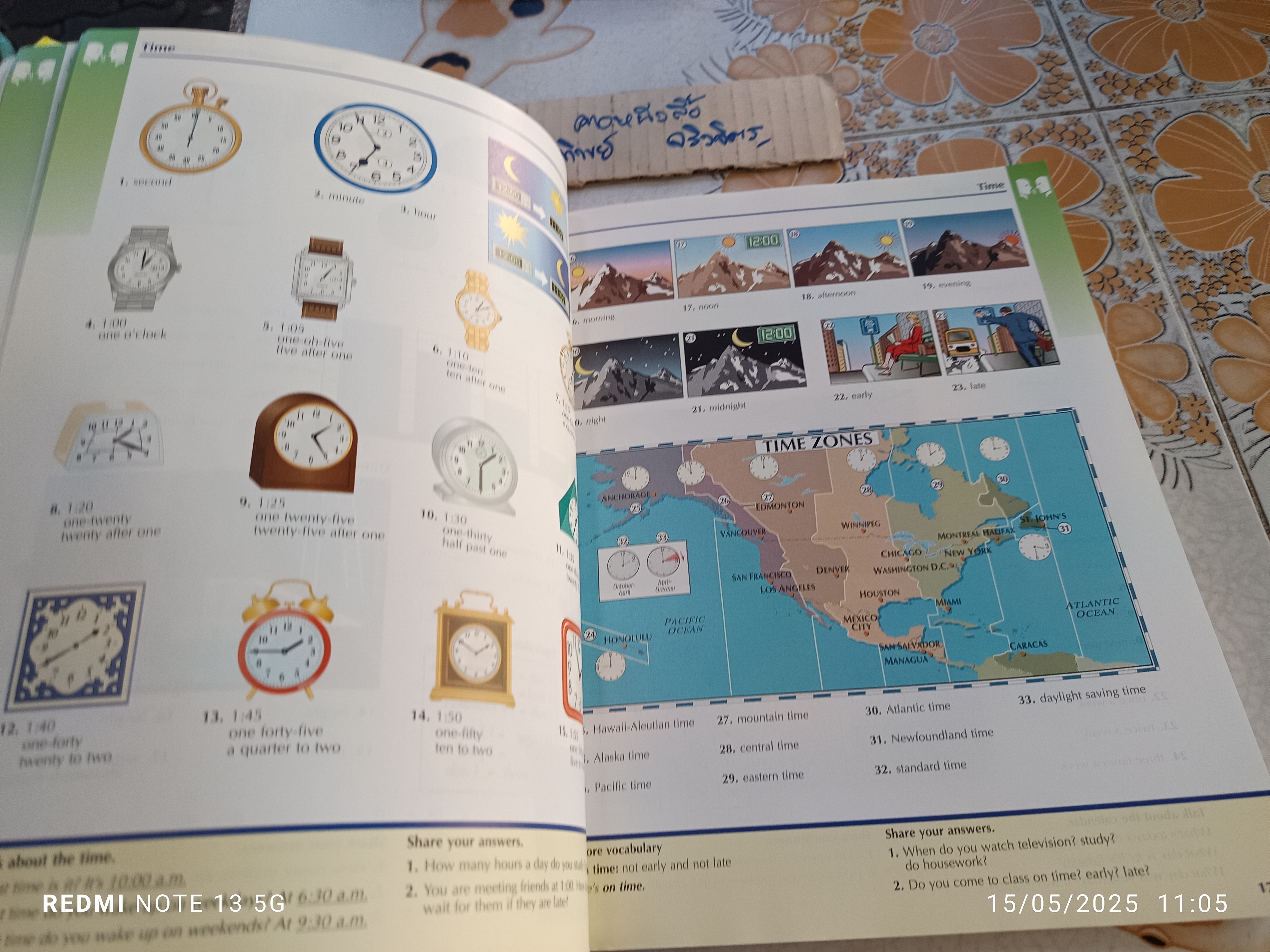 พจนานุกรมรูปภาพ อังกฤษ-ไทย The Oxford Picture Dictionary English - Thai , monolingual (ปกหน้ามีรอยพับ)