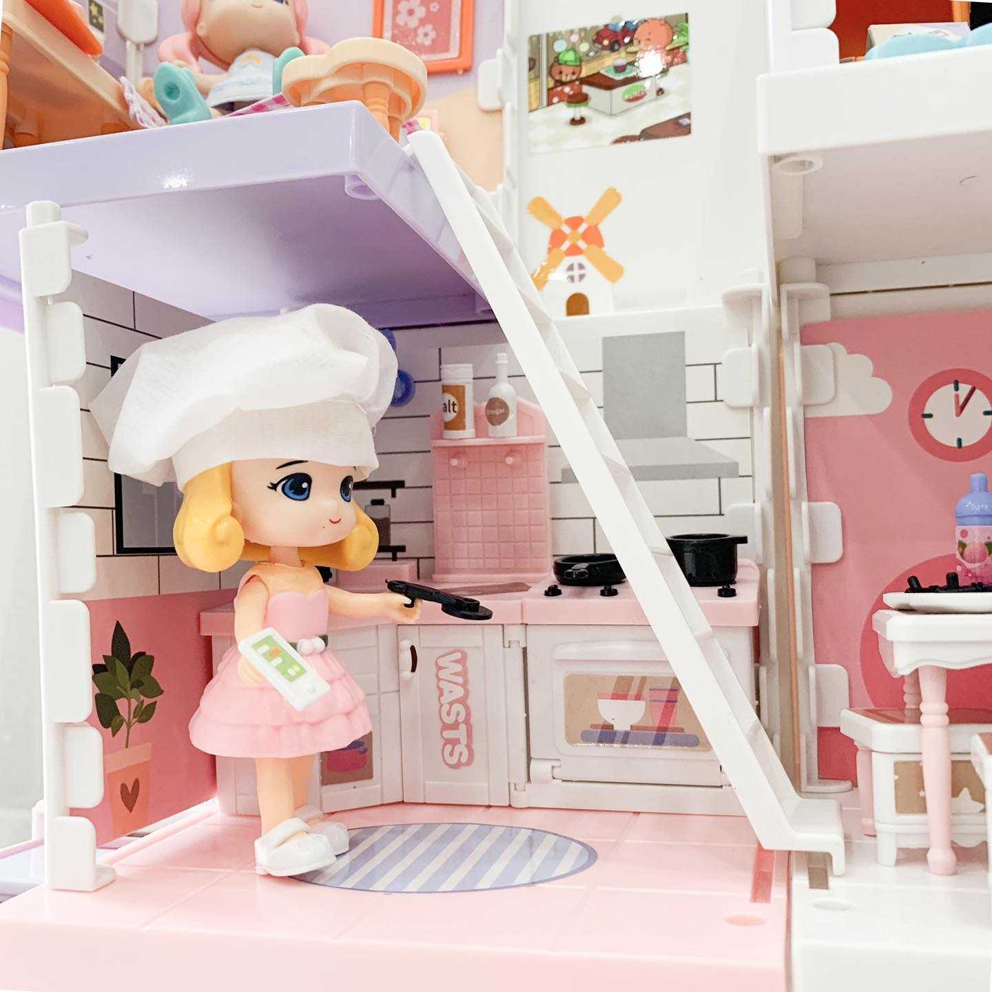 บ้านตุ๊กตา ตุ๊กตาเปลี่ยนชุดได้