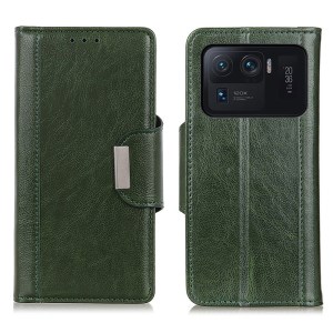 Case Xiaomi Mi 11 Ultra #เคสฝาพับหนัง PU แบบกระเป๋าสตางค์ Textured PU Leather Wallet