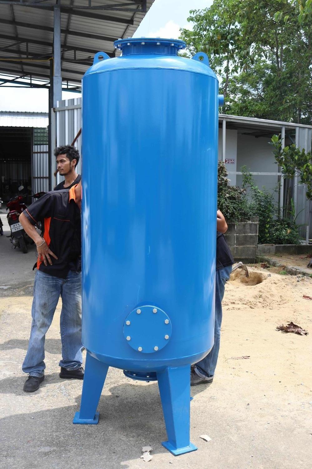 ถังกรองเหล็ก80นิ้ว (194cm. x 150cm. x 6 mm.)