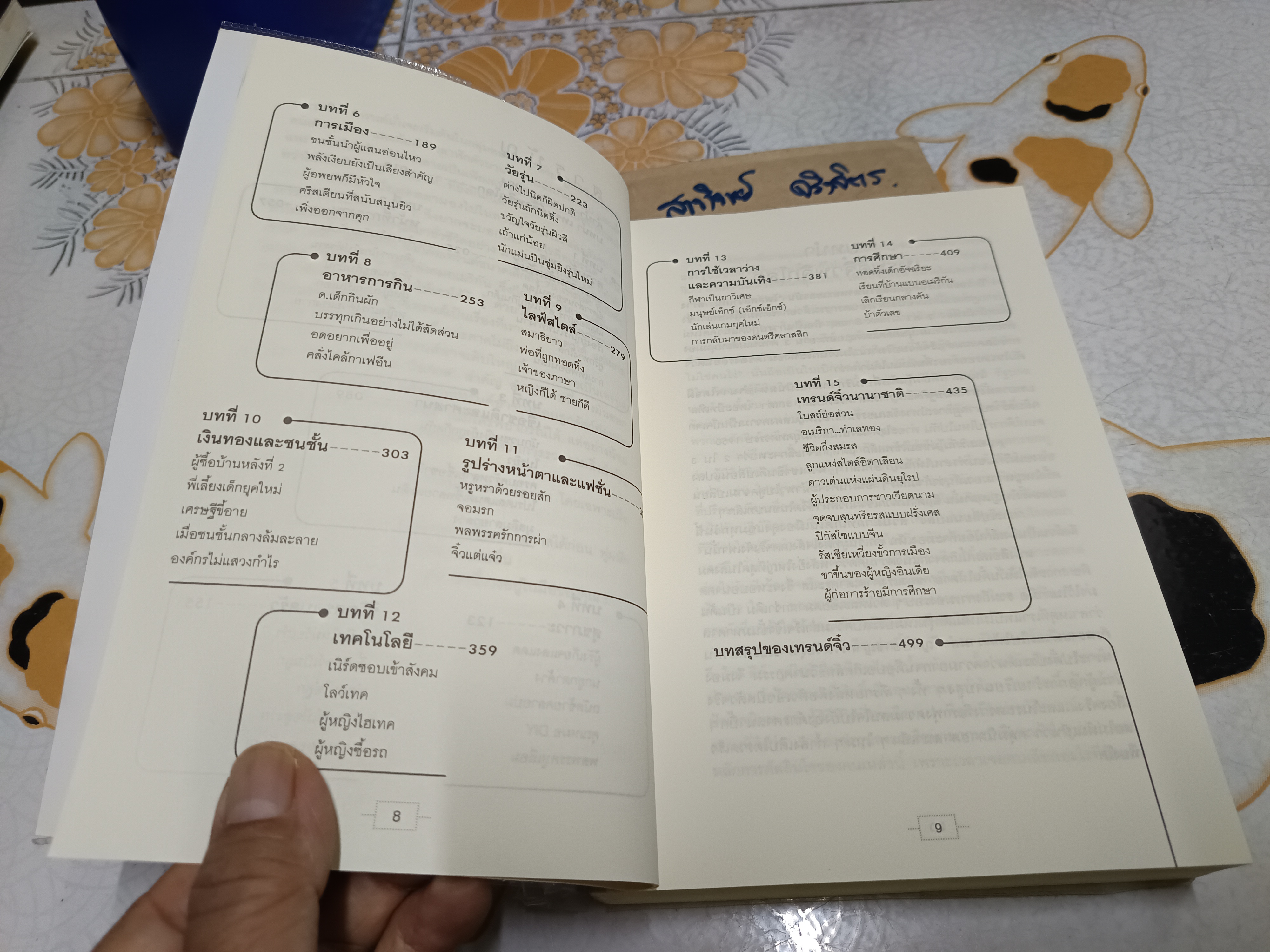 เทรนด์จิ๋วพลิกโลก Microtrends - Mark J Pennและ E Kinney Zalesne.เขียน ภาสกร ประมูลวงศ์. และ โตมร. ศุขปรีชา แปล