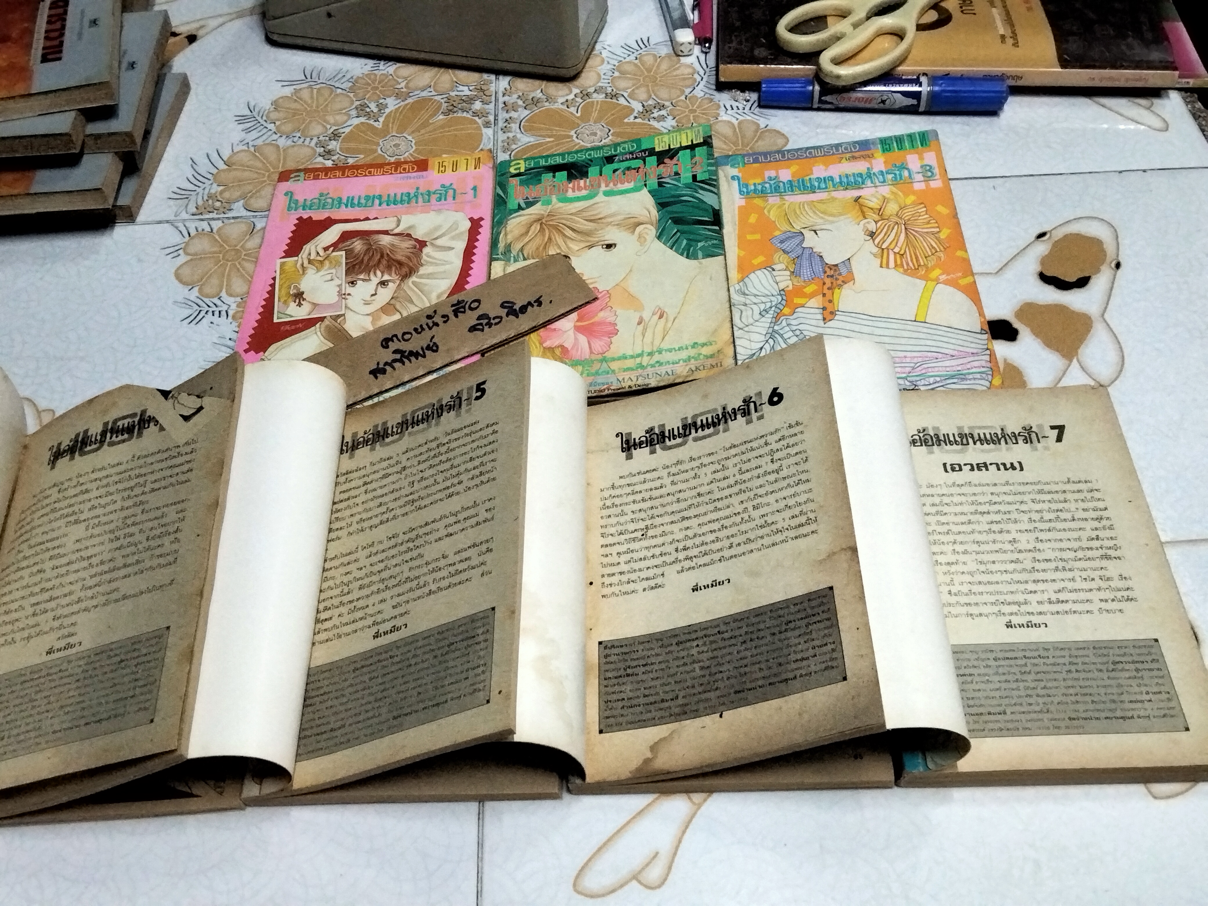 ในอ้อมแขนแห่งรัก (7 เล่มจบ) Matsunae Akemi สำนักพิมพ์ สยามอินเตอร์คอมิกส์