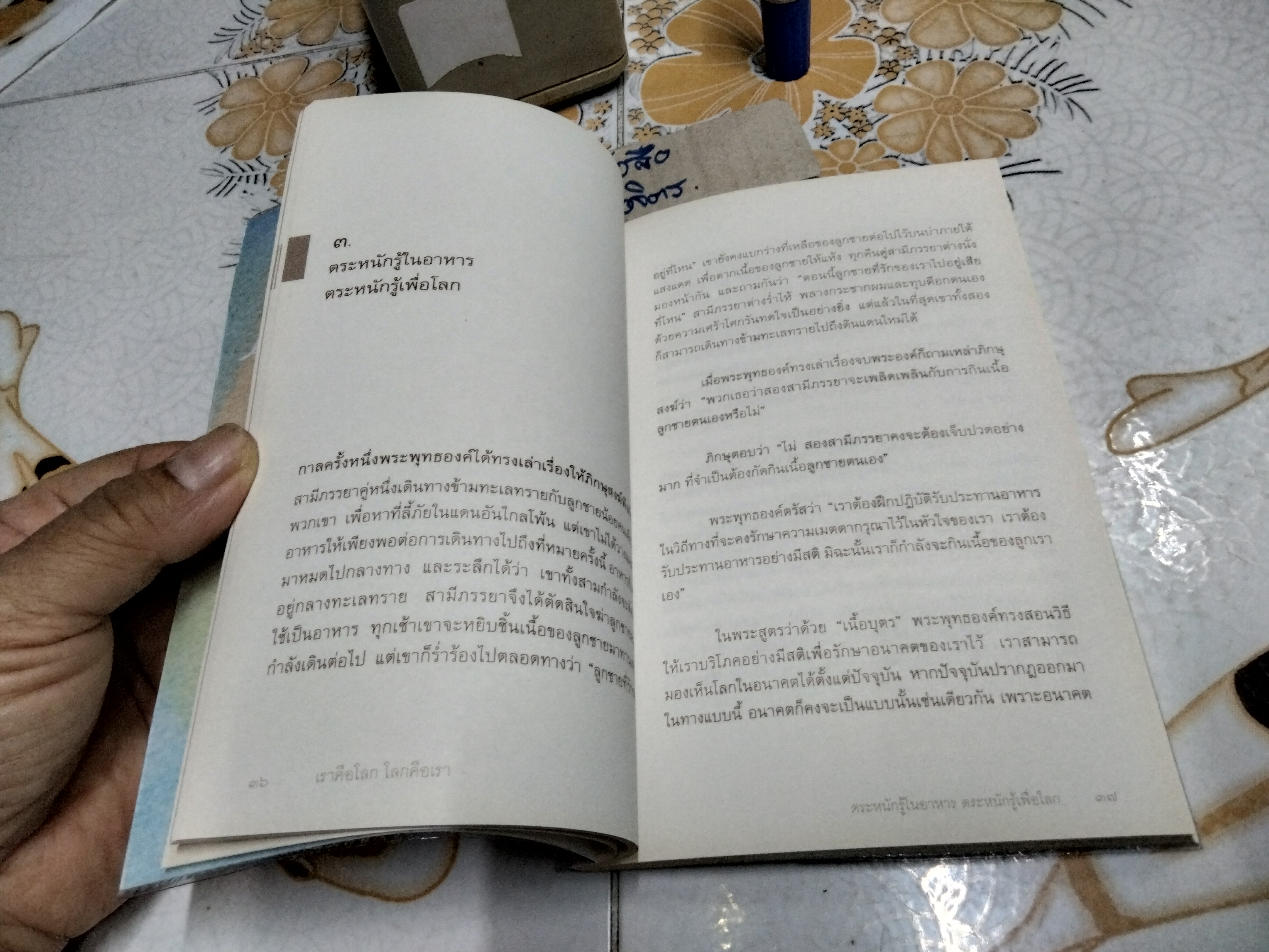 เราคือโลก โลกคือเรา - ติช นัท ฮันห์ , ปองขวัญ สุขวัฒนา ลาซูส แปล (พิมพ์ครั้งแรก พ.ศ.2556) **สินค้าหมด**