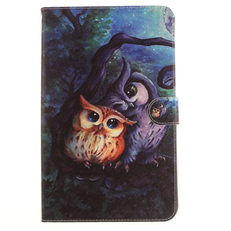 เคส Samsung Tab A 10.1 (2016) T580 T585 #เคสฝาพับหนัง PU ที่มีลวดลายพับเป็นขาตั้งแนวนอนได้