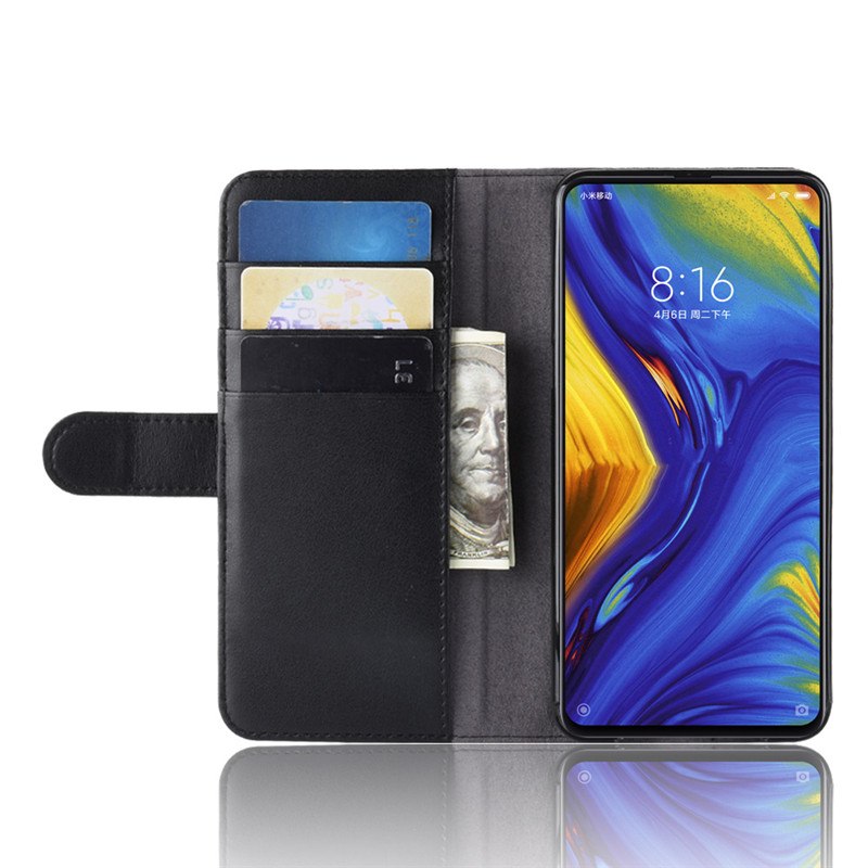 Case Xiaomi Mi Mix 3 #เคสฝาพับสไตล์กระเป๋าสตางค์รูปแบบหนังแยกมีช่องเสียบบัตรคุณภาพดีราคาถูก