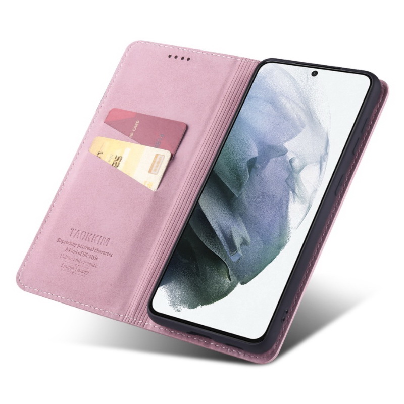 เคส Samsung Galaxy A42 5G #เคสฝาพับหนัง PU สไตล์กระเป๋าสตางค์พร้อมช่องใส่การ์ด Luxury Flip Stand Card Phone Leather Wallet Cover Casing Auto-absorbed Smartphone