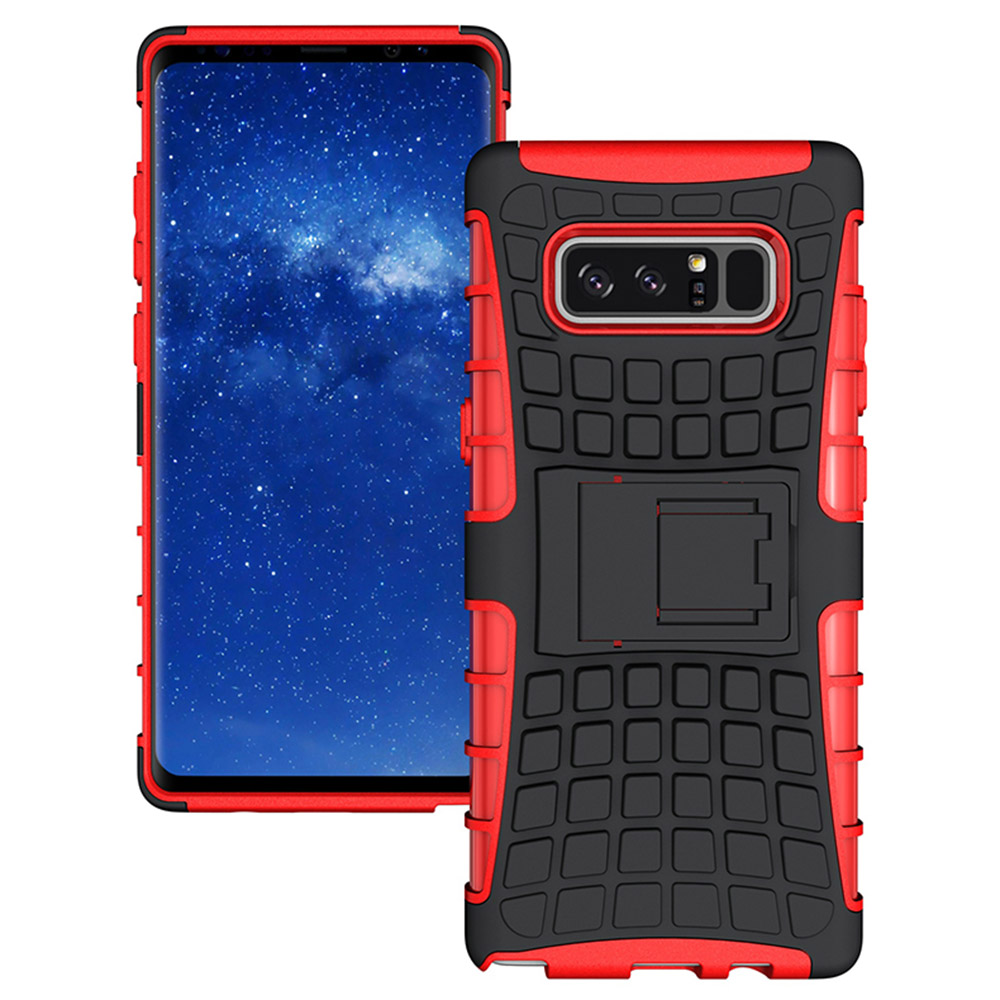 Case Samsung Galaxy Note 8 #เคสฝาหลังกันกระแทกรูปแบบยางกันลื่น