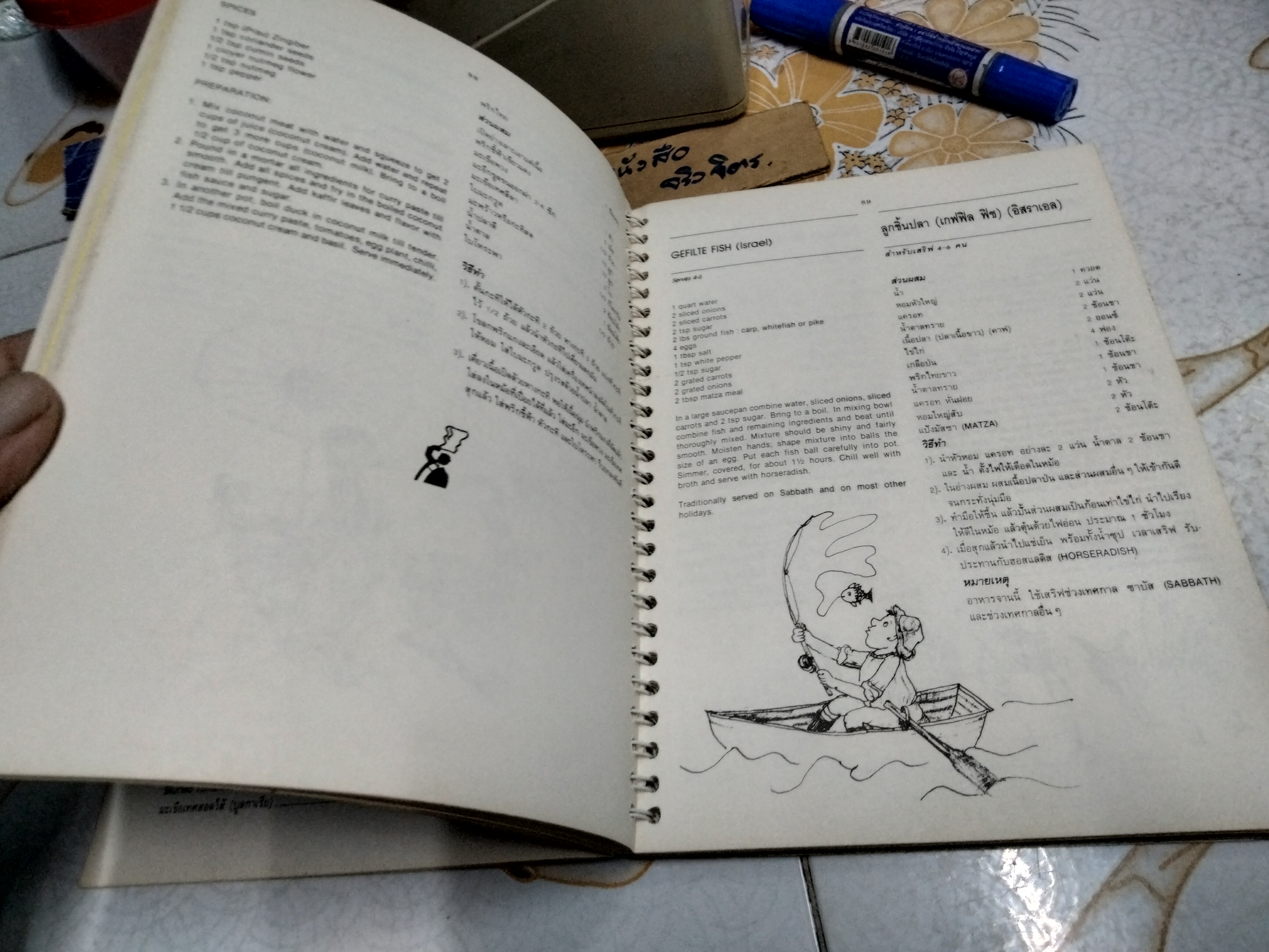 TASTES OF THE WORLD ตำราอาหารนานาชาติ (ฉบับ 2 ภาษา ไทย- อังกฤษ) By the Ladies of the Diplomatic Corps โดย ภริยาคณะทูตานุฑูต **สินค้าหมด**