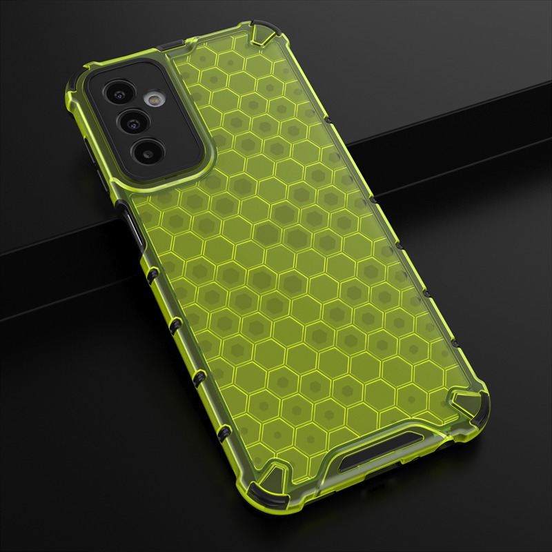 เคส Samsung Galaxy A13 5G #เคสฝาหลังกันกระแทก Honeycomb Shock Absorber TPU + PC + Silicone Hybrid