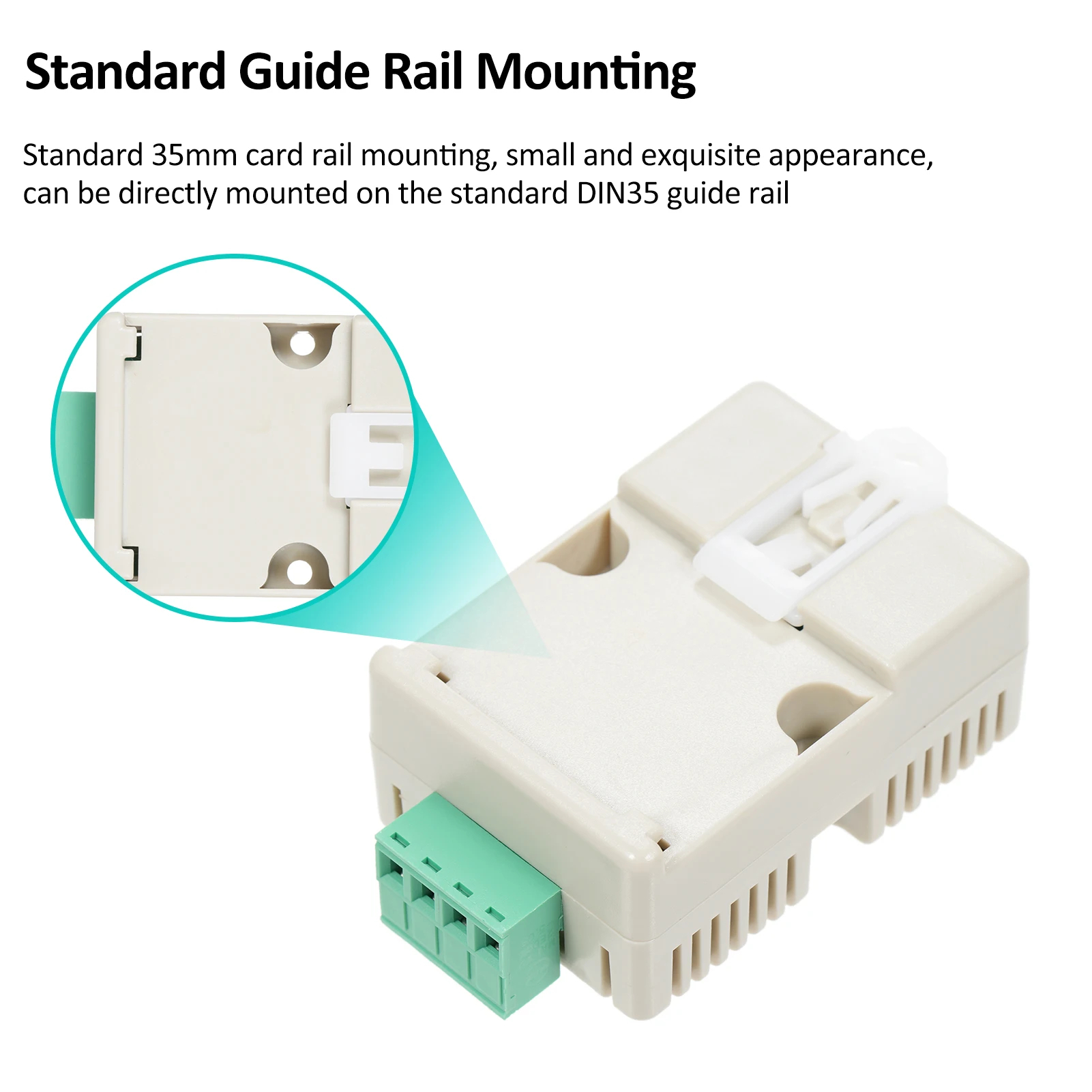 เซนเซอร์วัดค่า CO2 Sensor transmitter with MODBUS-RTU RS485 protocol, high precision, stable for industrial monitoring WTR10-B