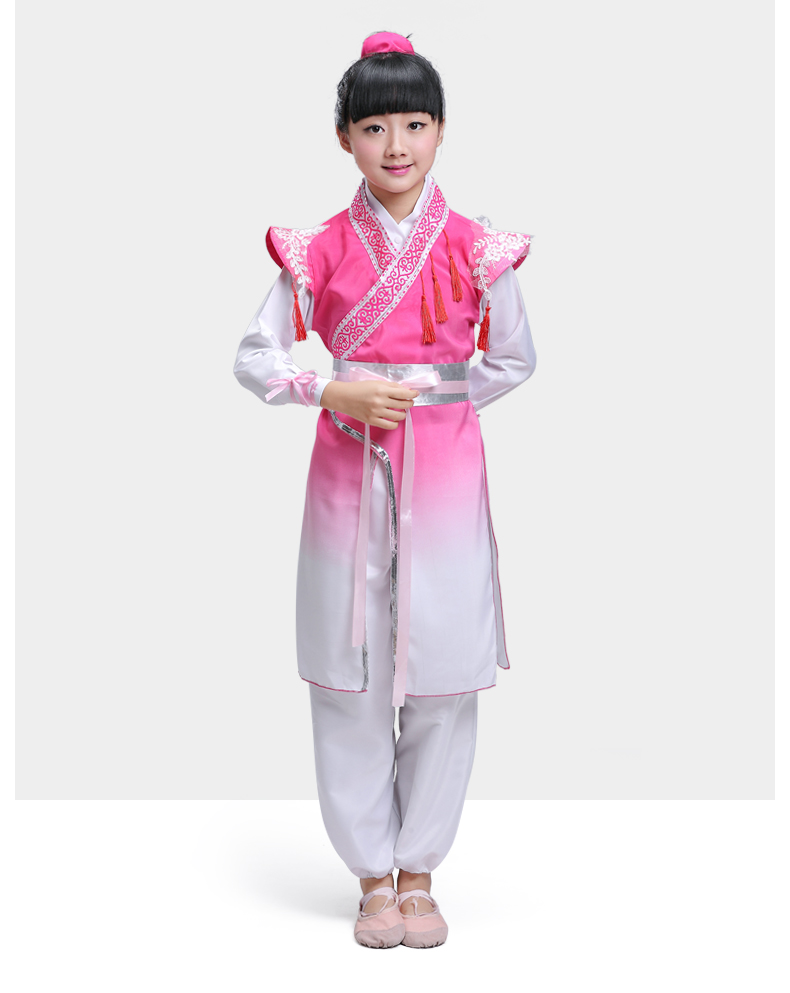 ชุดเสื้อผ้าแต่งกายเด็กชาวจีนโบราณ 儿童古装汉服 Chinese Children Traditional Costumes