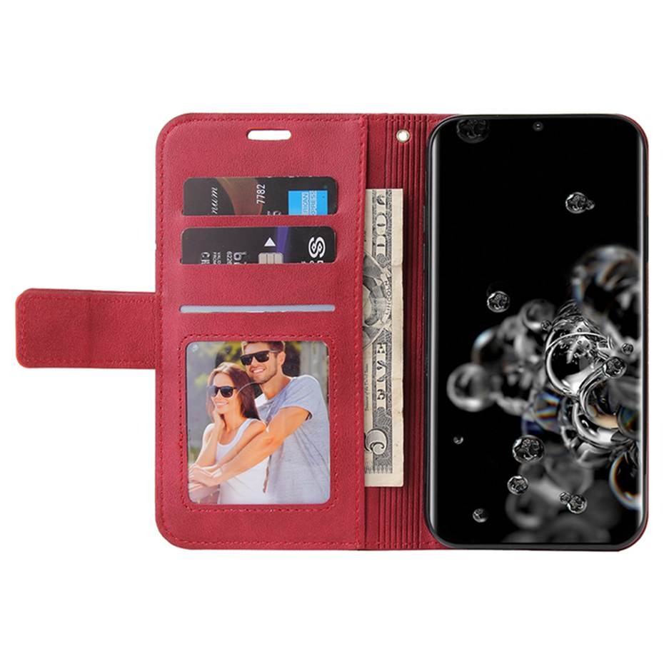 Case iPhone 13 Pro Max #เคสฝาพับแบบกระเป๋าสตางค์หนัง PU มีช่องเก็บบัตร