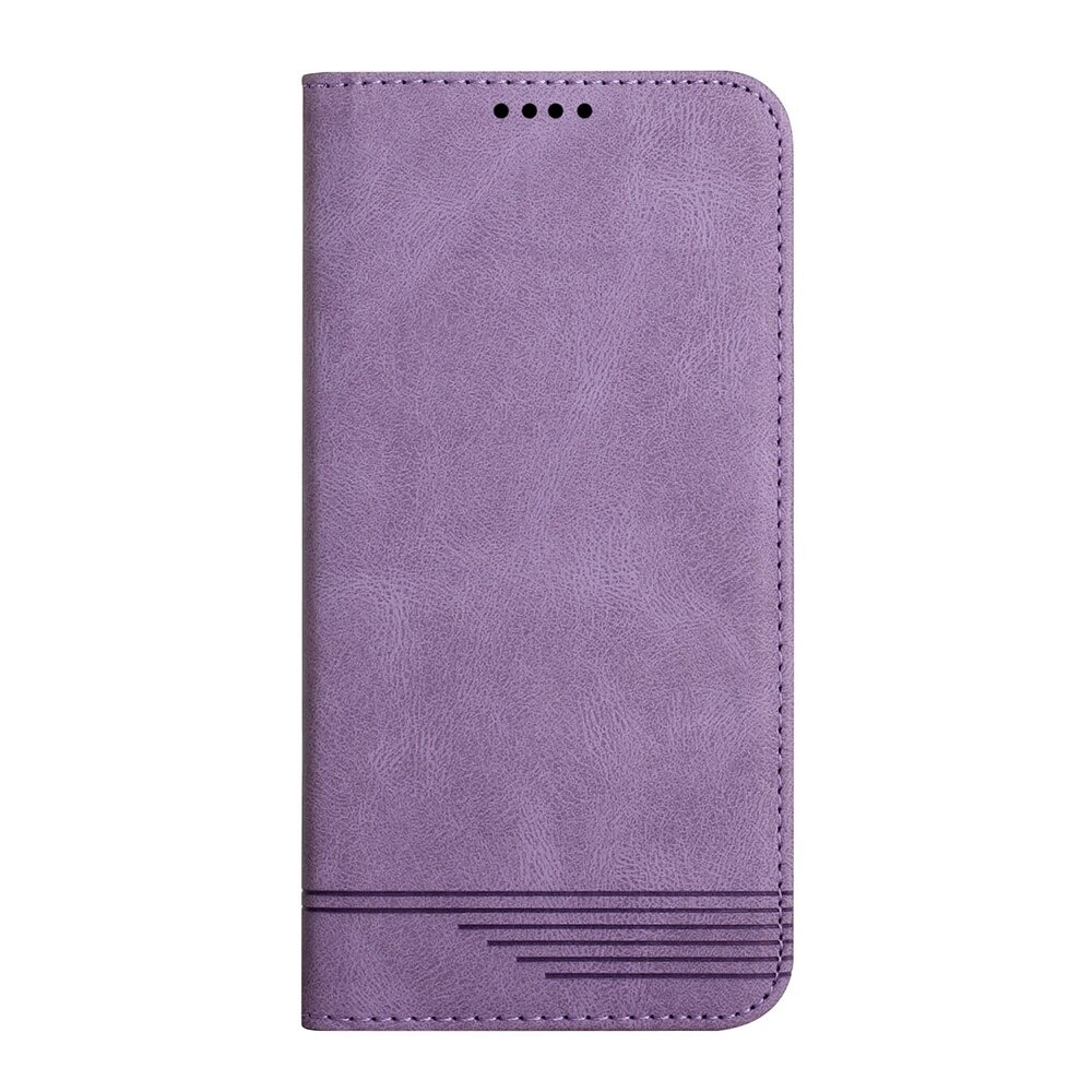 เคส Samsung Galaxy S21 FE 5G #เคสฝาพับหนัง PU สไตล์กระเป๋าสตางค์พร้อมช่องใส่การ์ด Luxury Flip Stand Card Phone Leather Wallet Cover Casing Auto-absorbed Smartphone