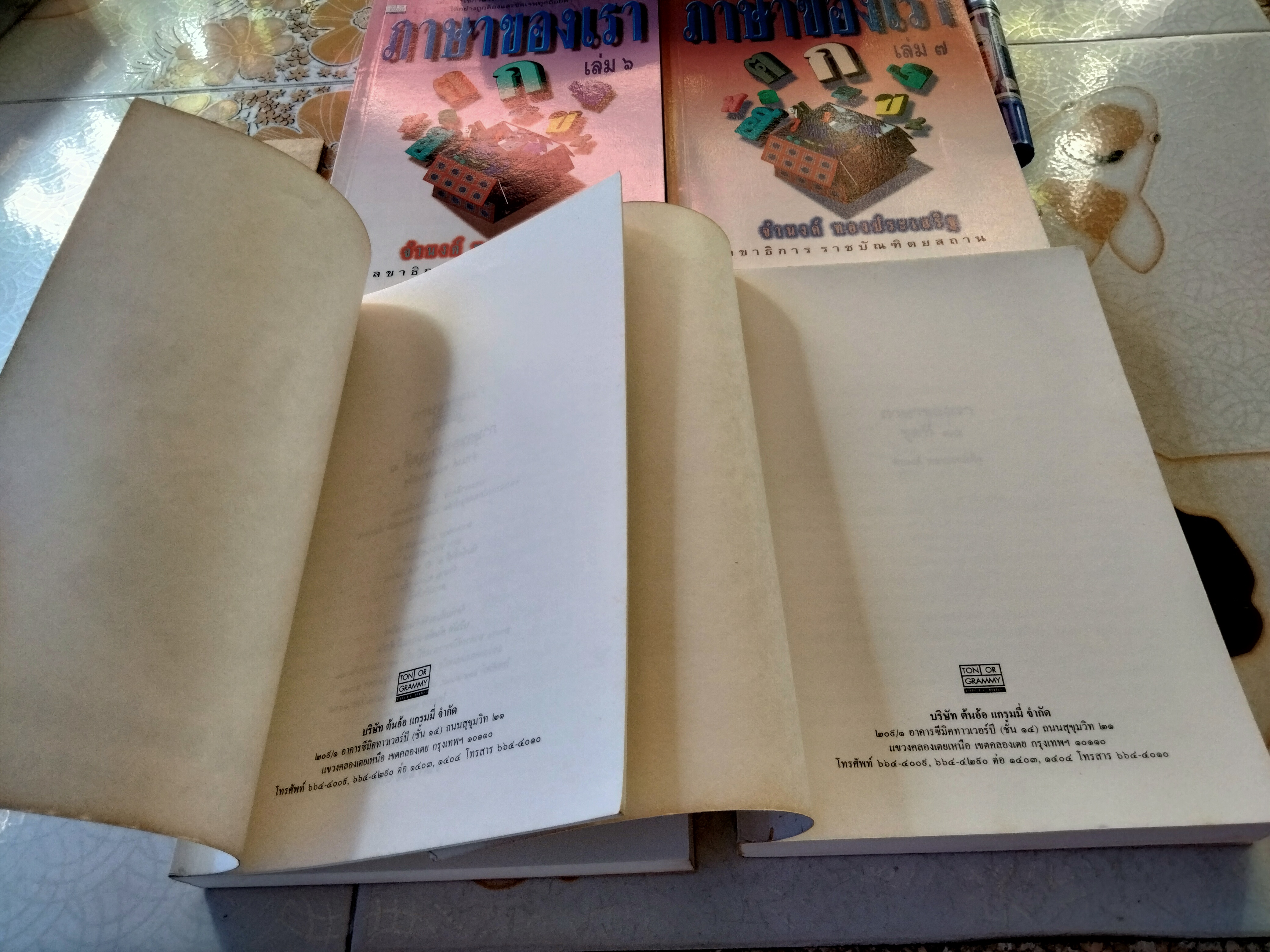 ภาษาของเรา - จำนงค์ ทองประเสริฐ ขาดเล่ม 2,9 ( ครบชุดคือ 10 เล่ม) พิมพ์ครั้งที่ 2/2539 **สินค้าหมด*"