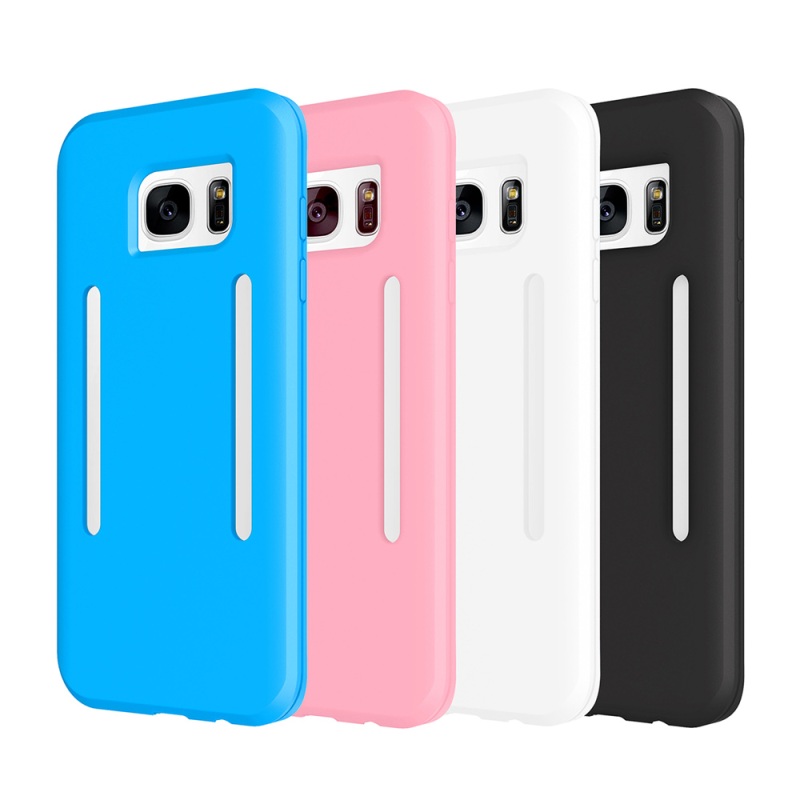เคส S7 Edge ซิลิโคนเชลล์กีฬามีสายรัดแขน สีสันสวยงามทันสมัย