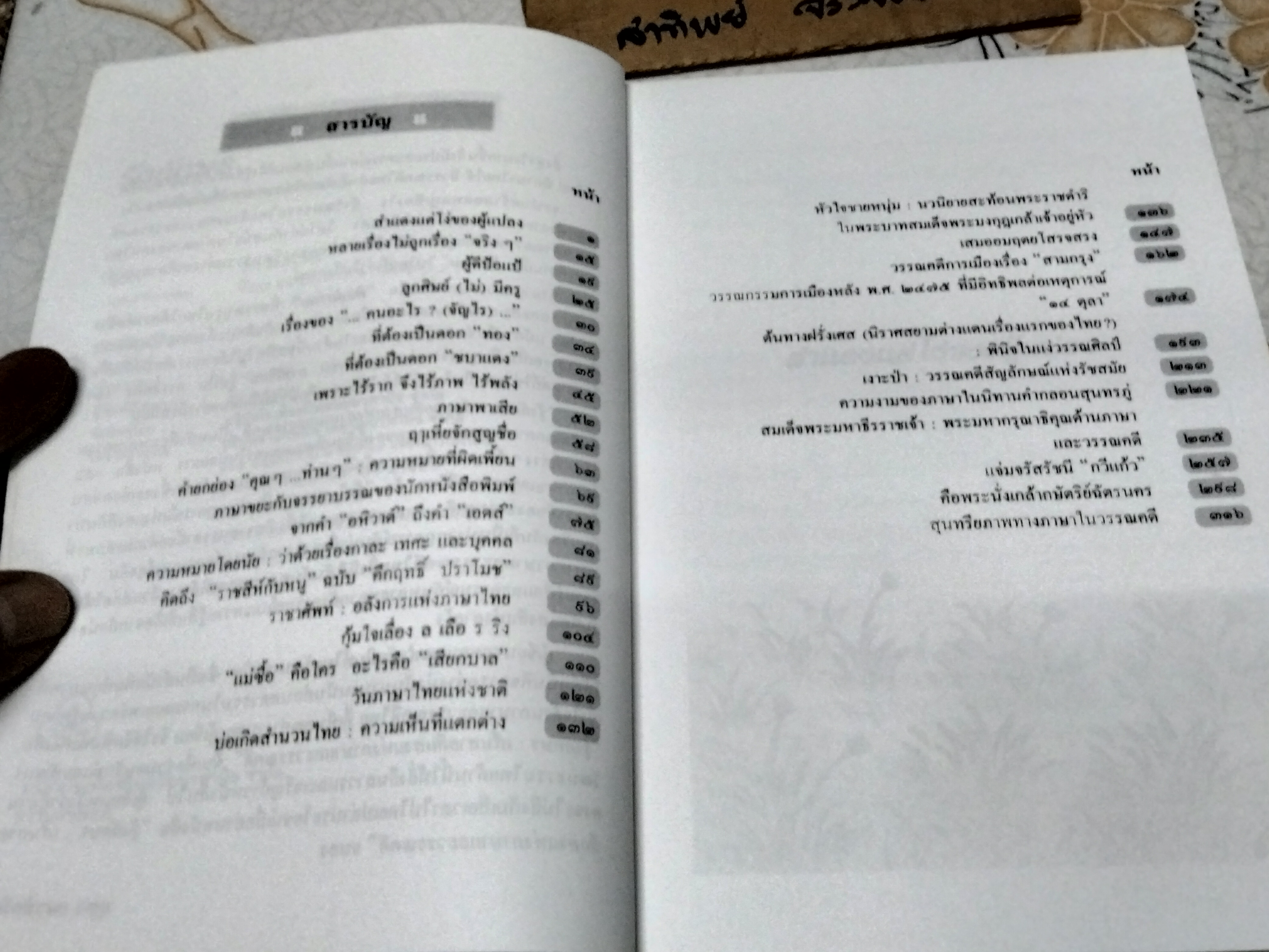 รุ้งอักษร - เส้นสายสีแสงแห่งภาษาและวรรณคดี / ยุพร แสงทักษิณ **สินค้าหมด**