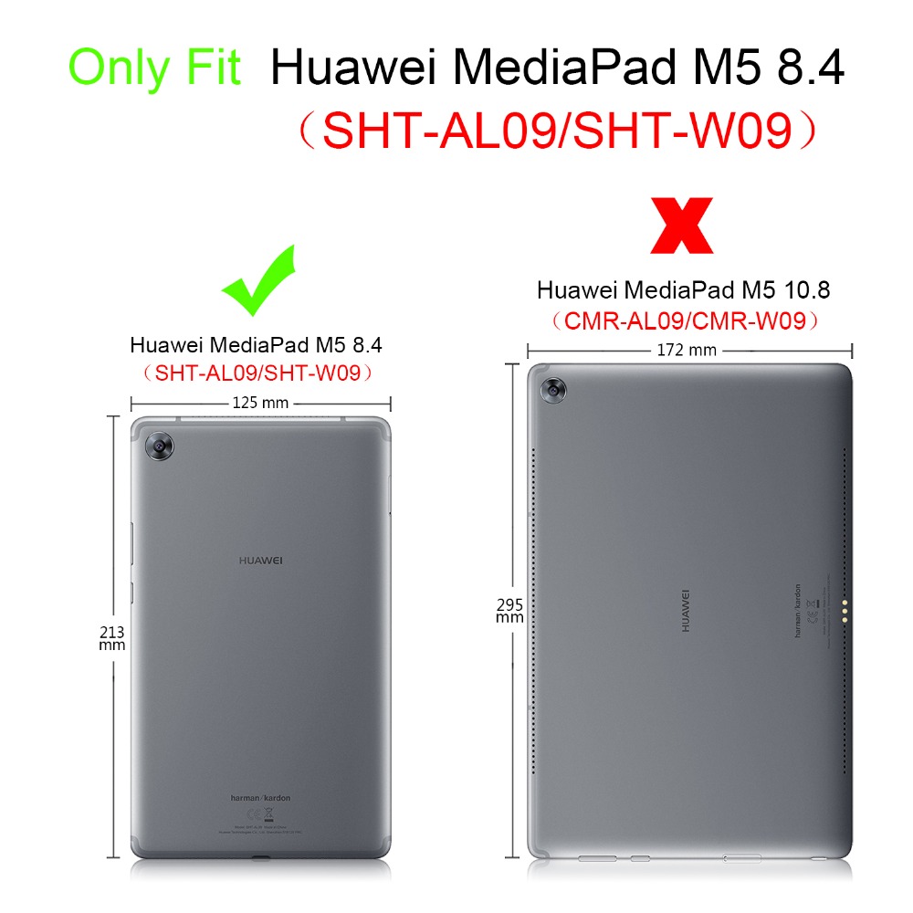 Case Huawei MediaPad M5 8.4 นิ้ว Kickstand PC + TPU Hybrid #เคสฝาหลังกันกระแทกคุณภาพดีราคาถูก