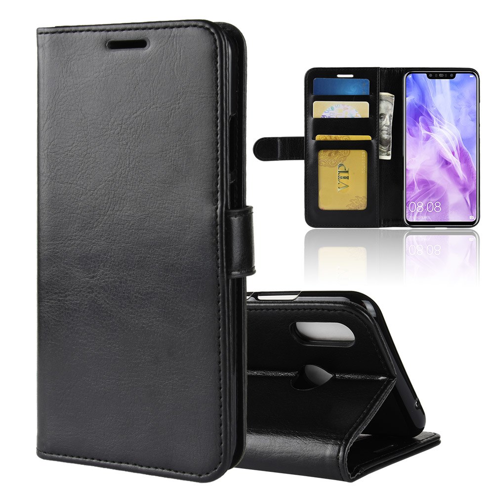 Case Honor 8X #เคสฝาพับหนัง PU ผิวหนังม้าสไตล์กระเป๋าสตางค์