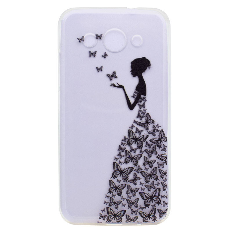 เคส Huawei Y3 (2017) #เคสฝาหลัง TPU ใสนิ่มพิมพ์ลายบิดงอได้ลวดลายสวยงาม
