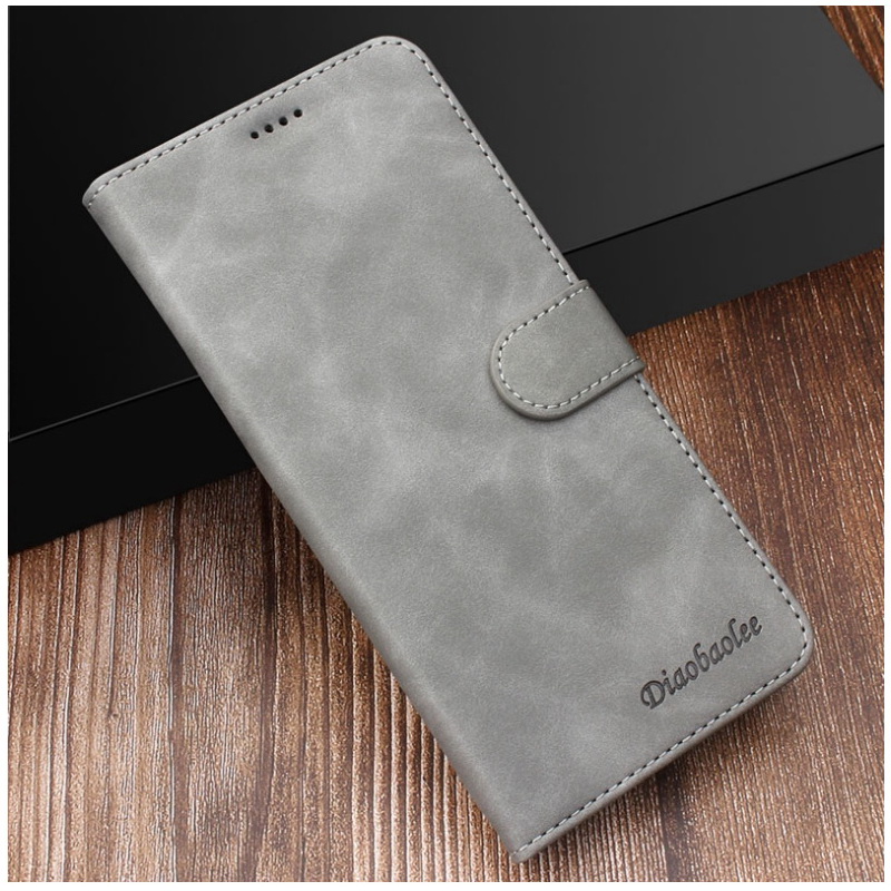 Case Huawei P40 #เคสฝาพับหนัง PU DIAOBAOLEE Leather Stand Stand