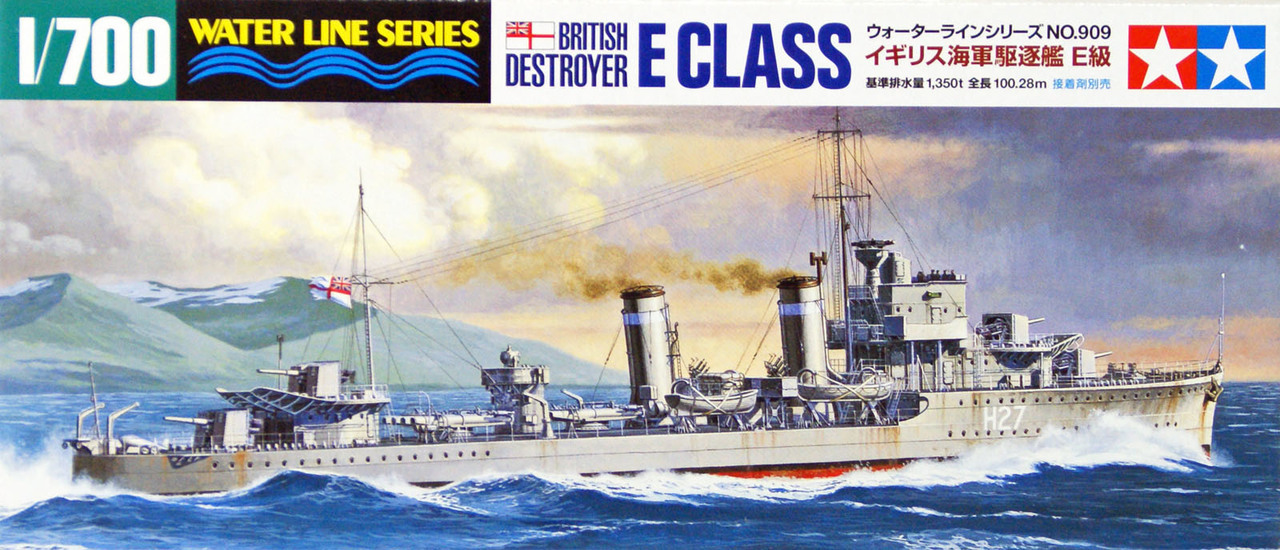 31909 British Navy Destroyer E CLASS
