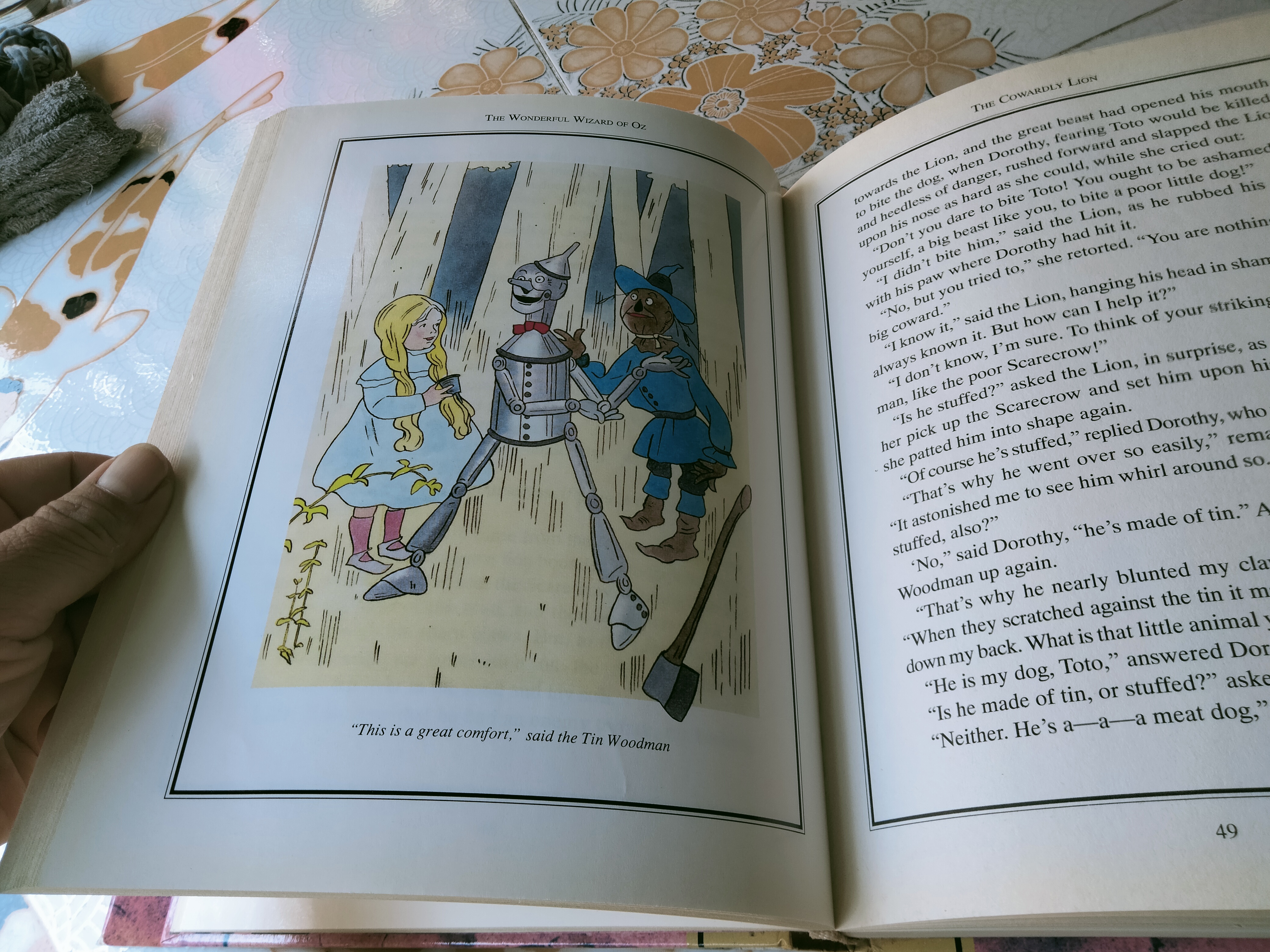 CHILDREN'S TREASURY - The Wonderful Wizard of Oz by L. Frank Baum, Illustrated by Linda Duff
