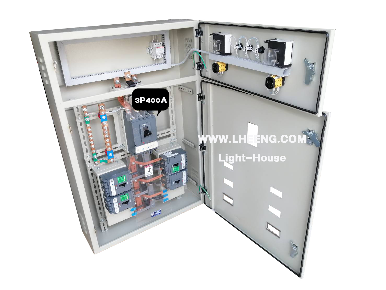 ตู้เมนใหญ่ MDB ตู้ควบคุมไฟฟ้าตู้สวิทซ์บอร์ด Main Distribution Board MDB รุ่นเมน400A ตู้ MDB สำหรับหม้อแปลงขนาด 250 kVA