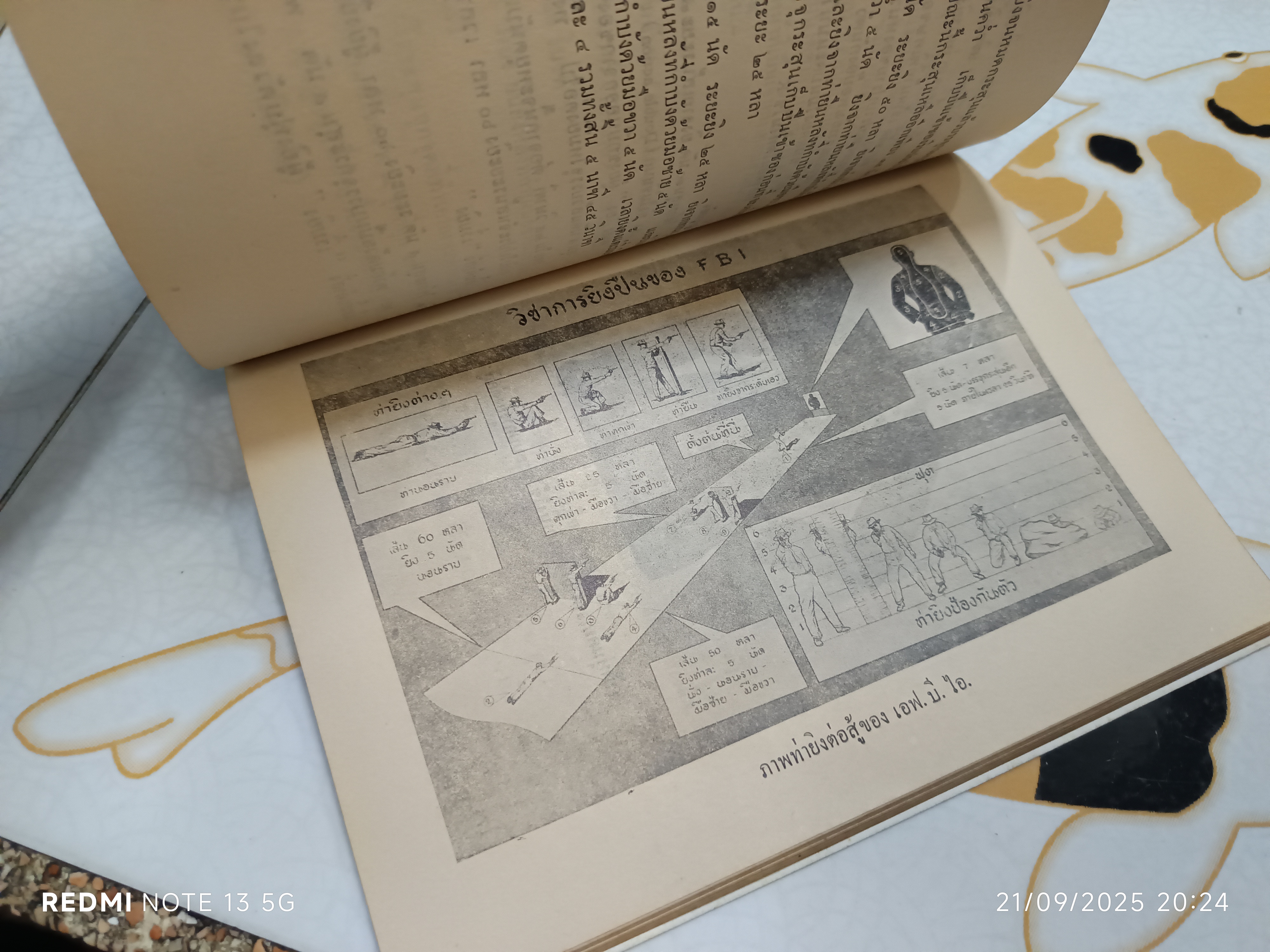 หลักการยิงปืนพก โดย พ.ต.ท.ผลึก สุวรรณเวช แห่งสนามยิงปืนกรมตำรวจ พิมพ์ปีพ.ศ 2509 (พร้อมลายเซ็นผู้เขียน) **สินค้าหมด**