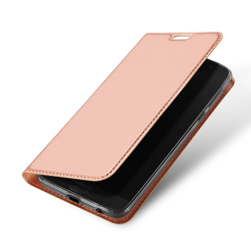 เคส Moto G6 Plus #เคสฝาพับ DUX DUCIS Skin Pro Series คุณภาพดี