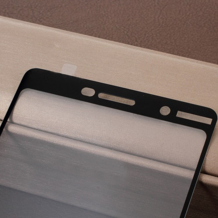 ฟิล์มกระจกนิรภัย Nokia 7 plus แบบเต็มหน้าจอขอบโค้ง แข็ง 9H