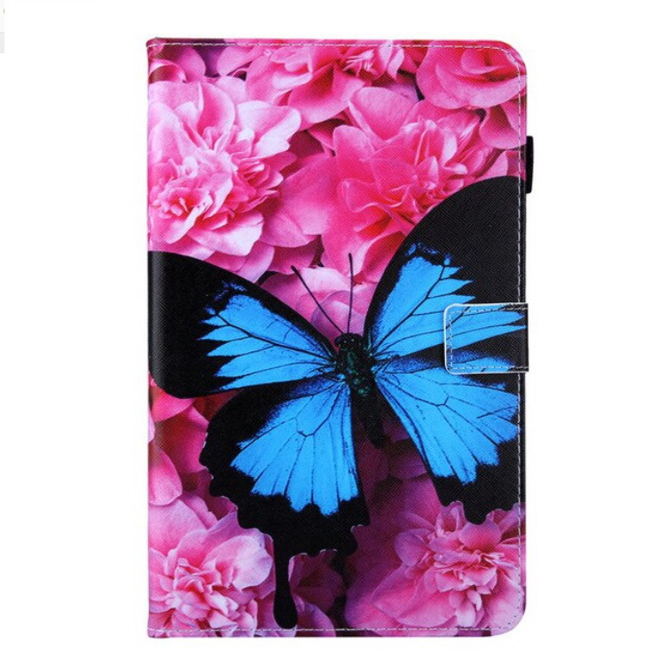 Case Samsung Galaxy Tab S5e SM-T720 / SM-T725 #เคสฝาพับพิมพ์ลาย Pattern Printing Stand Leather Tablet Cover