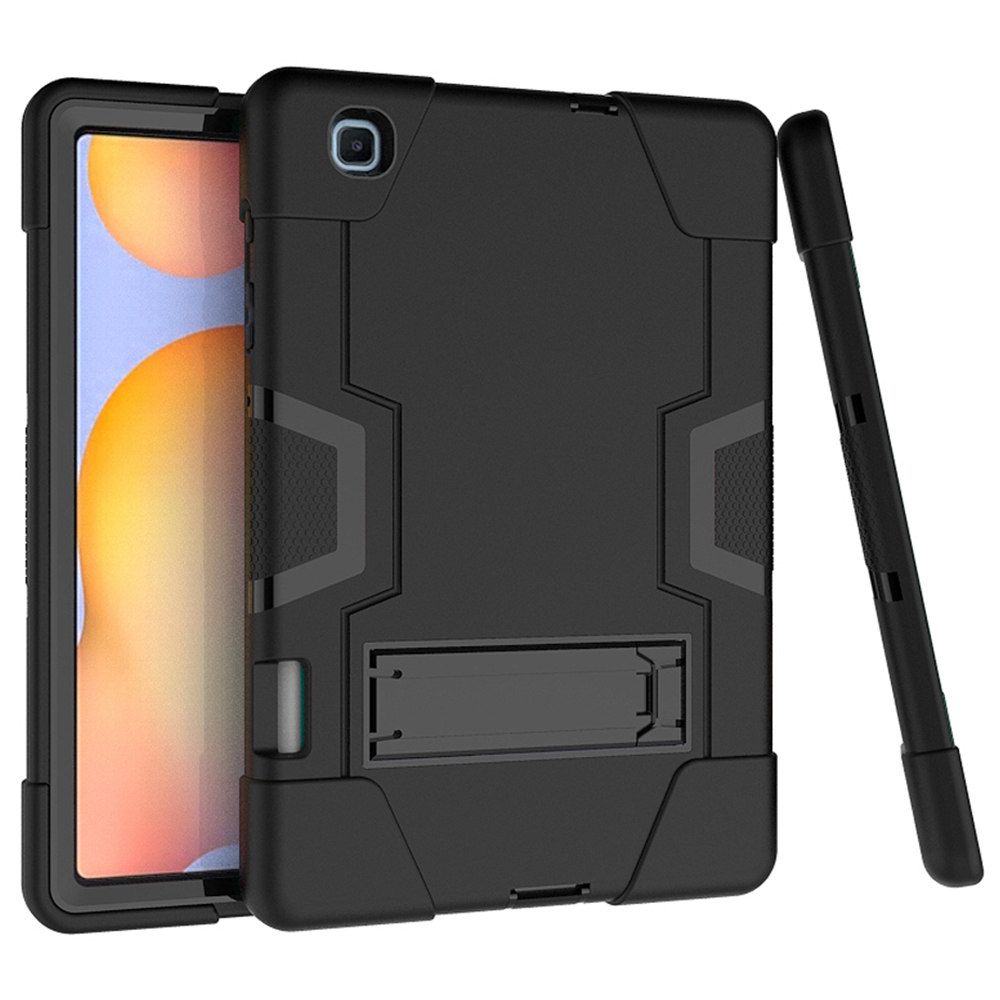 Case Samsung Galaxy Tab S6 Lite 10.4 SM-P610 SM-P615 SM-P617 #เคสฝาหลังกันกระแทก Full Protection Case 3 in 1 Bracket S-pen Slot