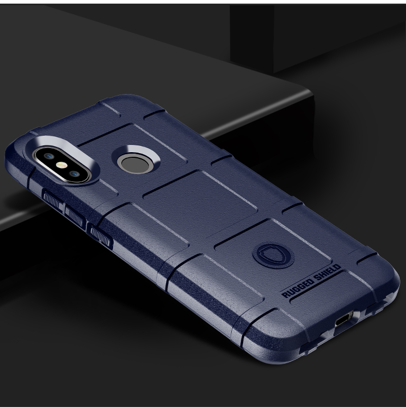 Case Xiaomi Mi A2 Lite #เคสฝาหลัง Rugged Shield Series Soft Silicone Shock Absorption Matte กันกระแทก
