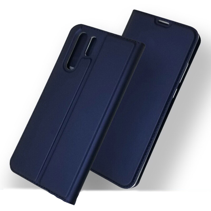Case Huawei P30 Pro #เคสแบบฝาพับหนัง PU Magnetic Adsorption Stand Leather Card Holder