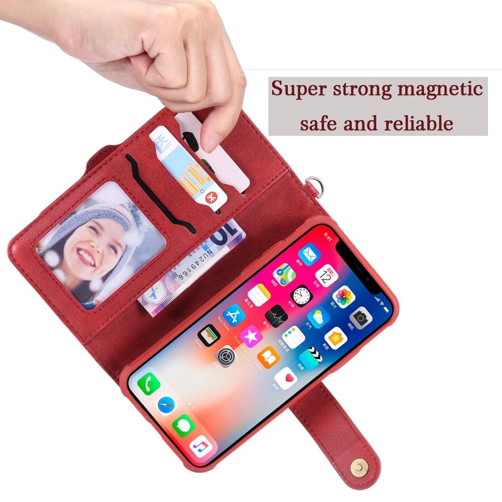 Case iPhone 11 Pro Max #เคสฝาพับแบบกระเป๋าสตางค์แยกชิ้นได้