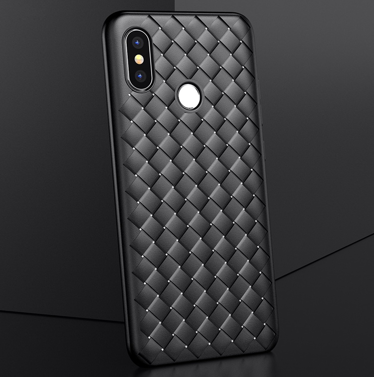 Case Xiaomi Mi 8 (6.21 นิ้ว) #เคสฝาหลัง TPU BENKS Woven Pattern Heat Dissipation รูปแบบการทอช่วยระบายความร้อน