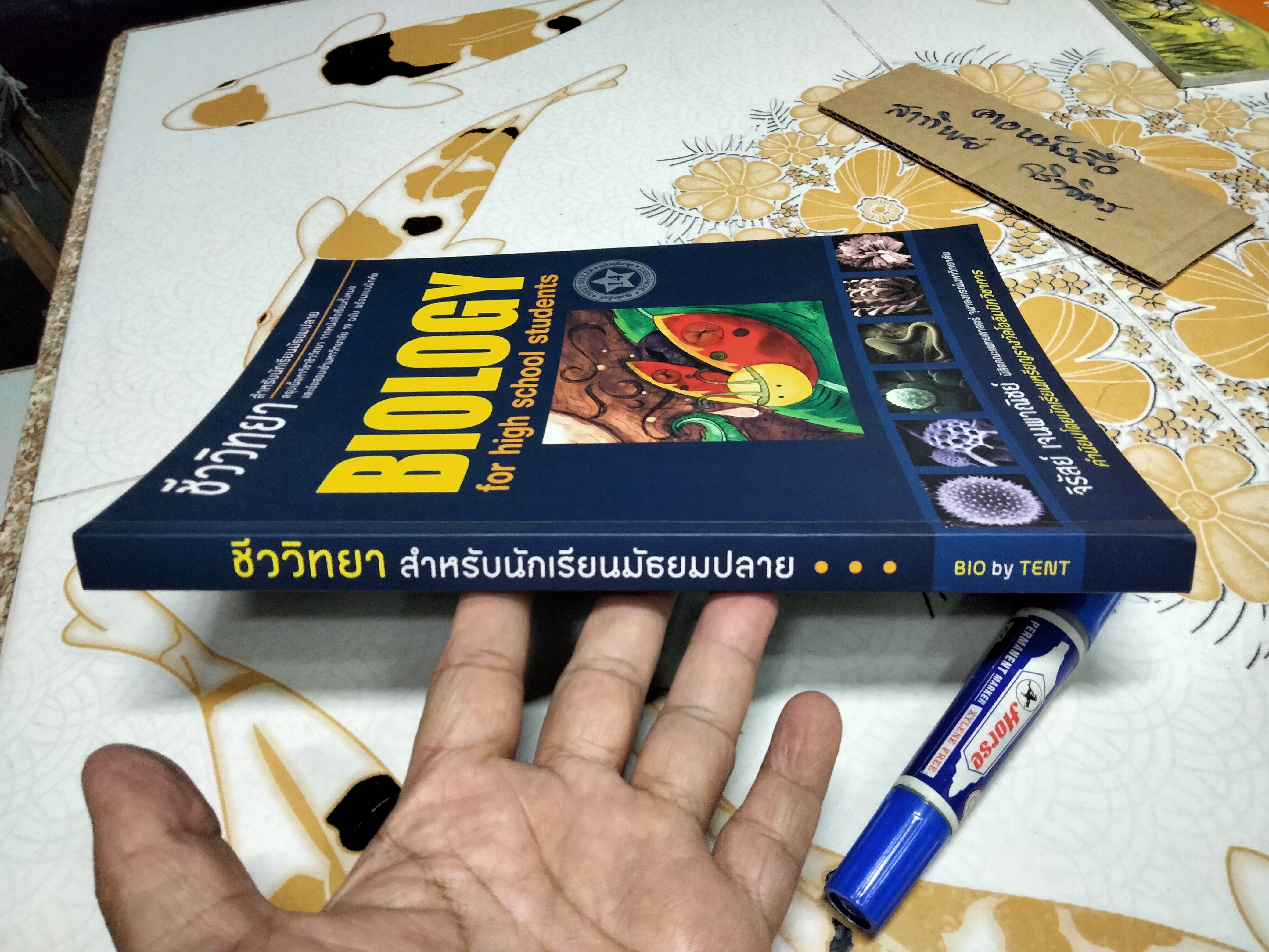 หนังสือชีววิทยา ปกเต่าทอง - จิรัสย์ เจนพาณิชย์ พิมพ์ครั้งที่ 14/2554 **สินค้าหมด**
