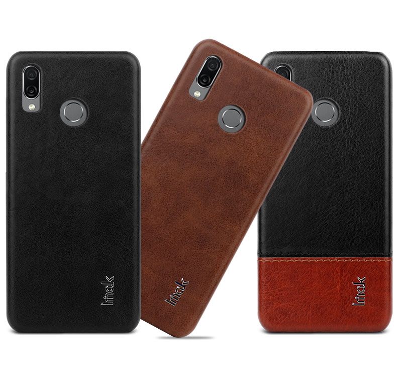 Case Honor Play #เคสฝาหลังพลาสติกเคลือบหนัง PU IMAK Ruiyi Series